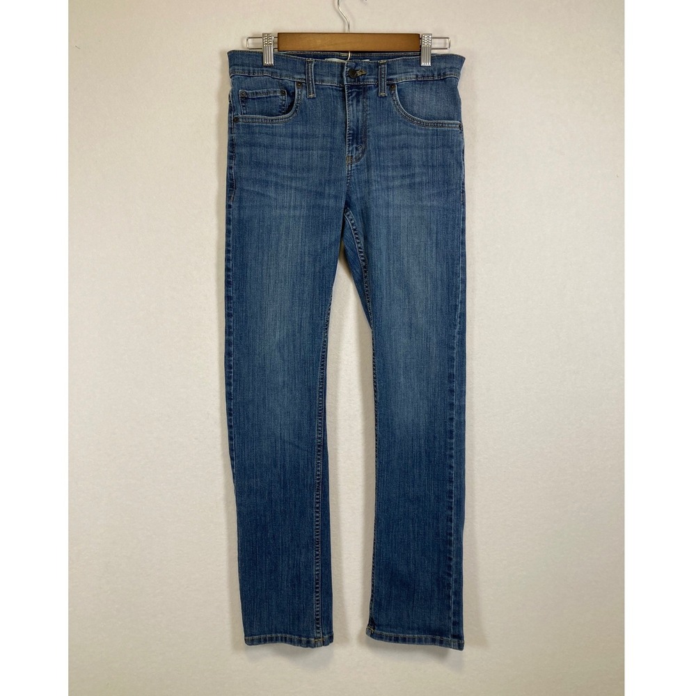 Classic Levi's 511 Slim Performance Boys 16 Reg 28x28 Blue Medium Wash Jeans